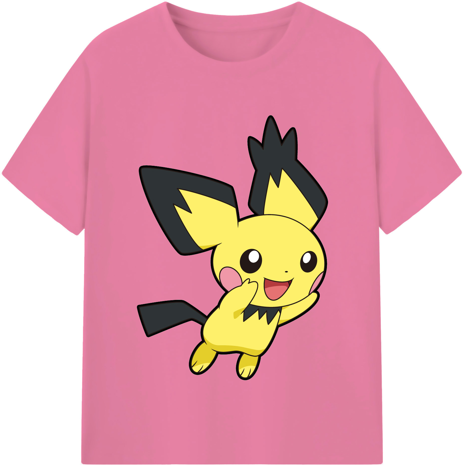ポケットモンスター Pokémon 綿100％半袖Tシャツ（フロントプリント）